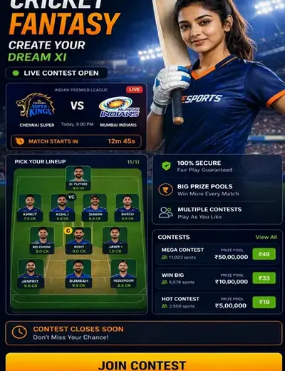 F555 (f 555 bet) fantasy cricket & matchday visual 3
